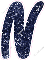 CU 23.5" Individuals - Navy Blue Sparkle N