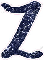 CU 23.5" Individuals - Navy Blue Sparkle Z