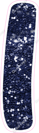 CU 23.5" Individuals - Navy Blue Sparkle 1