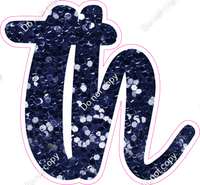 CU 23.5" Individuals - Navy Blue Sparkle TH