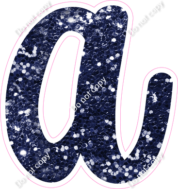 CU 23.5" Individuals - Navy Blue Sparkle a