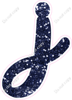 CU 23.5" Individuals - Navy Blue Sparkle j