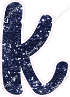 CU 23.5" Individuals - Navy Blue Sparkle k