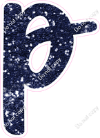 CU 23.5" Individuals - Navy Blue Sparkle p