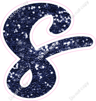 CU 23.5" Individuals - Navy Blue Sparkle s