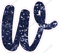 CU 23.5" Individuals - Navy Blue Sparkle w