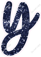 CU 23.5" Individuals - Navy Blue Sparkle y