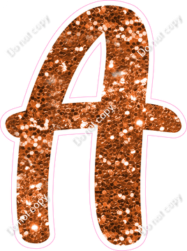 CU 23.5" Individuals - Orange Sparkle A