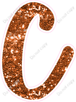 CU 23.5" Individuals - Orange Sparkle C