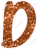 CU 23.5" Individuals - Orange Sparkle D