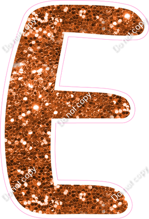 CU 23.5" Individuals - Orange Sparkle E