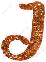 CU 23.5" Individuals - Orange Sparkle J