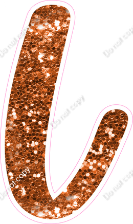 CU 23.5" Individuals - Orange Sparkle L