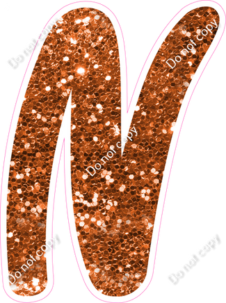 CU 23.5" Individuals - Orange Sparkle N