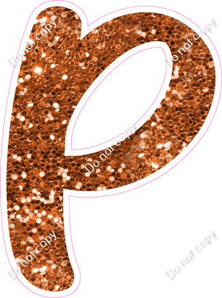 CU 23.5" Individuals - Orange Sparkle P