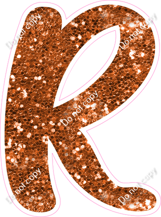 CU 23.5" Individuals - Orange Sparkle R