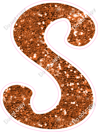 CU 23.5" Individuals - Orange Sparkle S