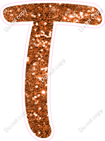 CU 23.5" Individuals - Orange Sparkle T