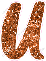 CU 23.5" Individuals - Orange Sparkle U