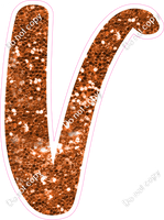 CU 23.5" Individuals - Orange Sparkle V