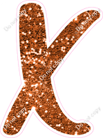 CU 23.5" Individuals - Orange Sparkle X