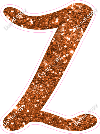 CU 23.5" Individuals - Orange Sparkle Z