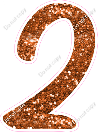 CU 23.5" Individuals - Orange Sparkle 2