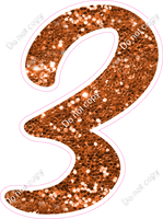 CU 23.5" Individuals - Orange Sparkle 3