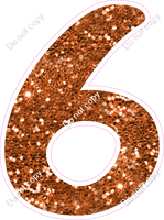 CU 23.5" Individuals - Orange Sparkle 6