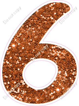 CU 23.5" Individuals - Orange Sparkle 6