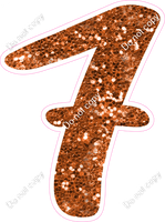 CU 23.5" Individuals - Orange Sparkle 7