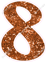 CU 23.5" Individuals - Orange Sparkle 8