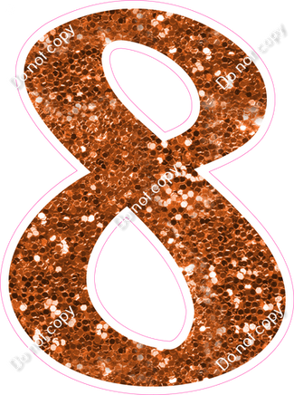 CU 23.5" Individuals - Orange Sparkle 8