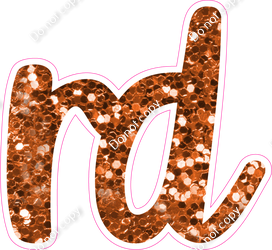 CU 23.5" Individuals - Orange Sparkle RD