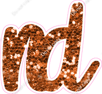 CU 23.5" Individuals - Orange Sparkle ND