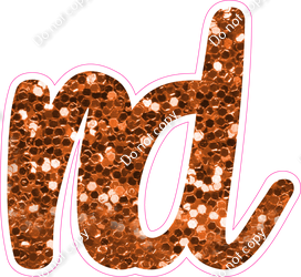 CU 23.5" Individuals - Orange Sparkle ND