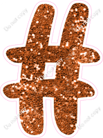 CU 23.5" Individuals - Orange Sparkle #