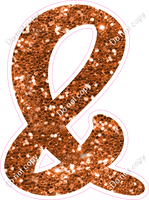 CU 23.5" Individuals - Orange Sparkle &