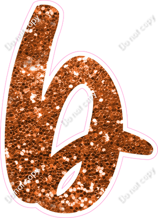 CU 23.5" Individuals - Orange Sparkle b