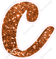 CU 23.5" Individuals - Orange Sparkle c