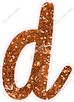 CU 23.5" Individuals - Orange Sparkle d