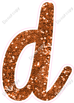 CU 23.5" Individuals - Orange Sparkle d