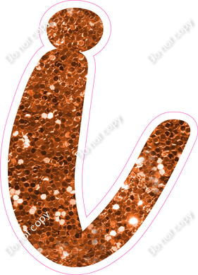 CU 23.5" Individuals - Orange Sparkle i