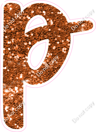 CU 23.5" Individuals - Orange Sparkle p