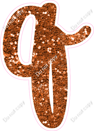 CU 23.5" Individuals - Orange Sparkle q