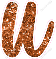 CU 23.5" Individuals - Orange Sparkle u