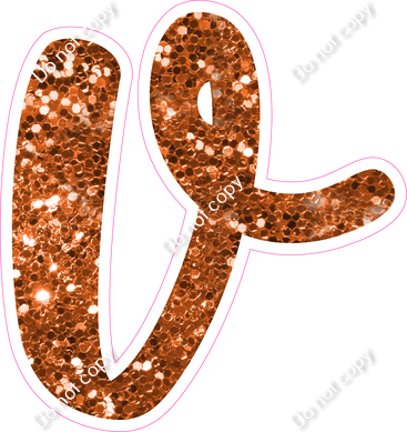 CU 23.5" Individuals - Orange Sparkle v