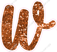 CU 23.5" Individuals - Orange Sparkle w