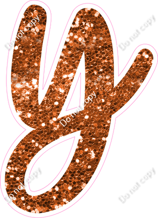 CU 23.5" Individuals - Orange Sparkle y