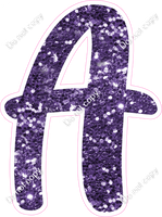 CU 23.5" Individuals - Purple Sparkle A